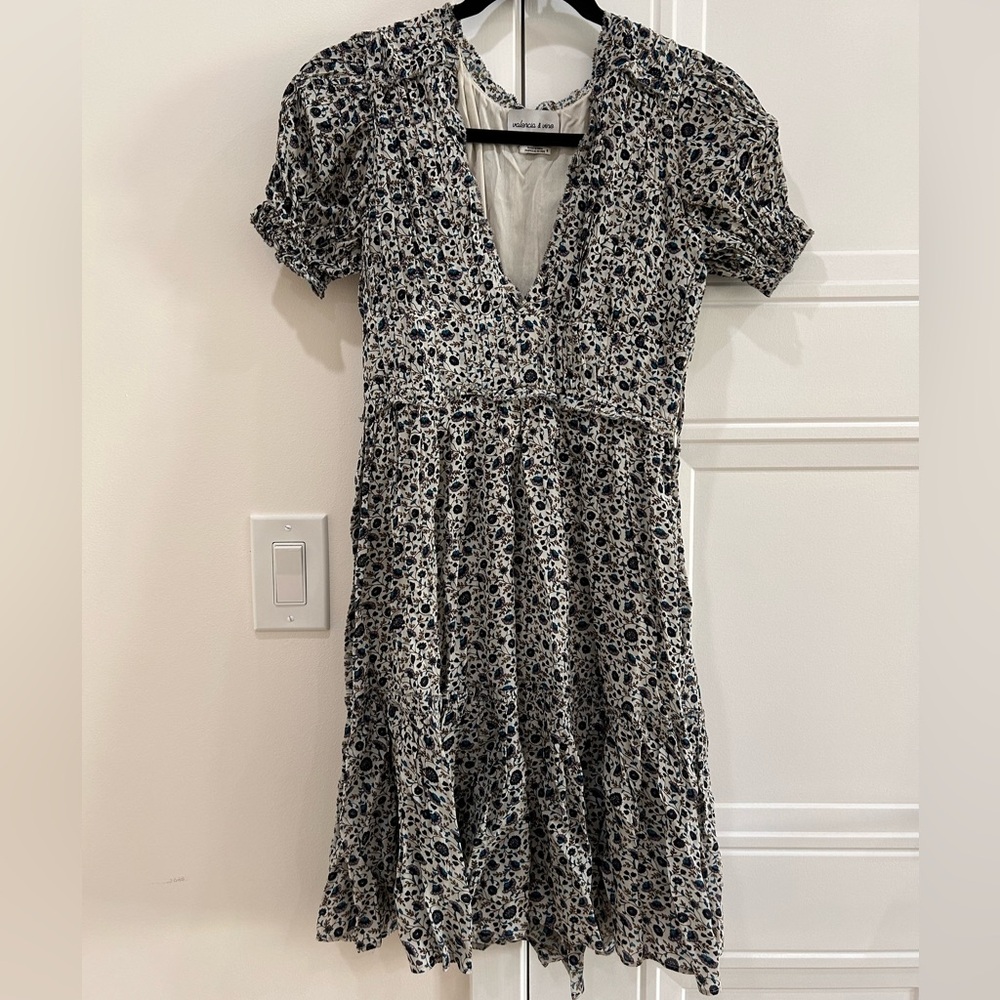 Valencia and Vine flower print sun dress
